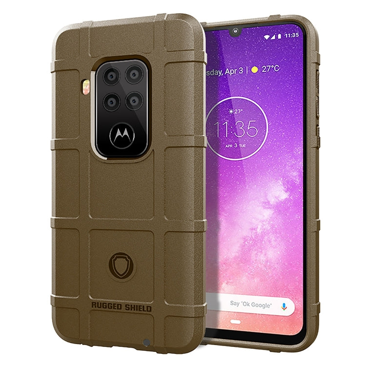 Shockproof Protector Cover Full Coverage Silicone Case for Motorola Moto One Pro