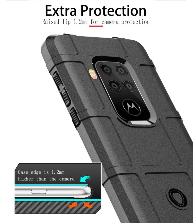 Shockproof Protector Cover Full Coverage Silicone Case for Motorola Moto One Pro