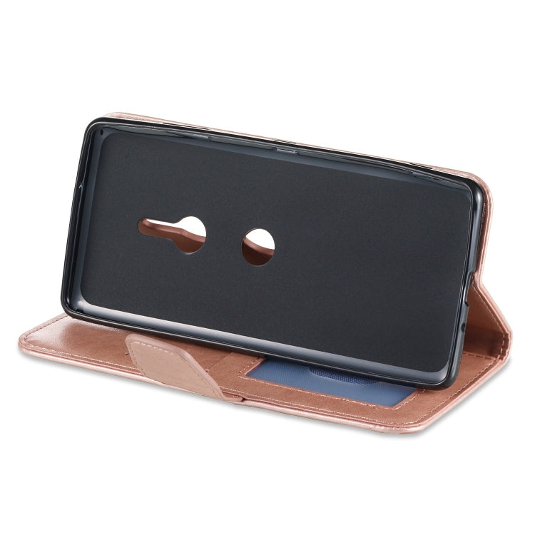 Pressed Printing Mermaid Anchor Pattern Horizontal Flip PU Leather Case for Sony Xperia XZ3, with Holder & Card Slots & Wallet & Photo Frame