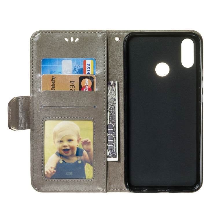 Pressed Printing Mermaid Anchor Pattern Horizontal Flip PU Leather Case for Huawei Nova 3i / P Smart Plus, with Holder & Card Slots & Wallet & Photo Frame