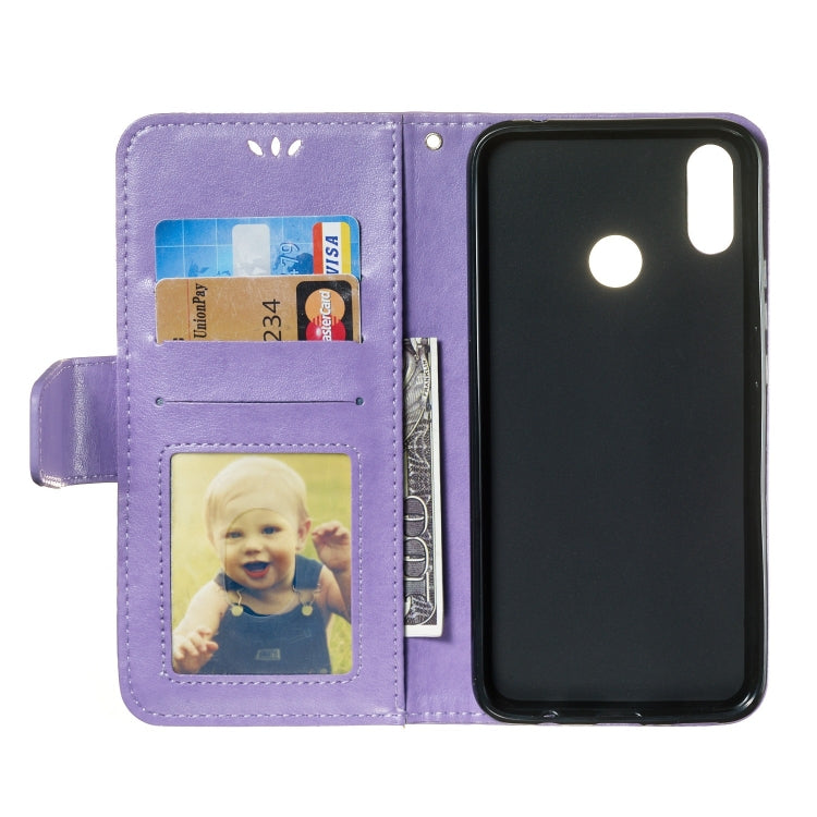 Pressed Printing Mermaid Anchor Pattern Horizontal Flip PU Leather Case for Huawei Nova 3i / P Smart Plus, with Holder & Card Slots & Wallet & Photo Frame