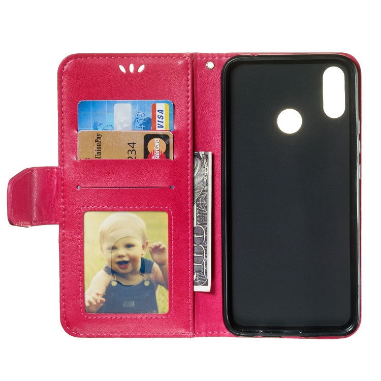 Pressed Printing Mermaid Anchor Pattern Horizontal Flip PU Leather Case for Huawei Nova 3i / P Smart Plus, with Holder & Card Slots & Wallet & Photo Frame