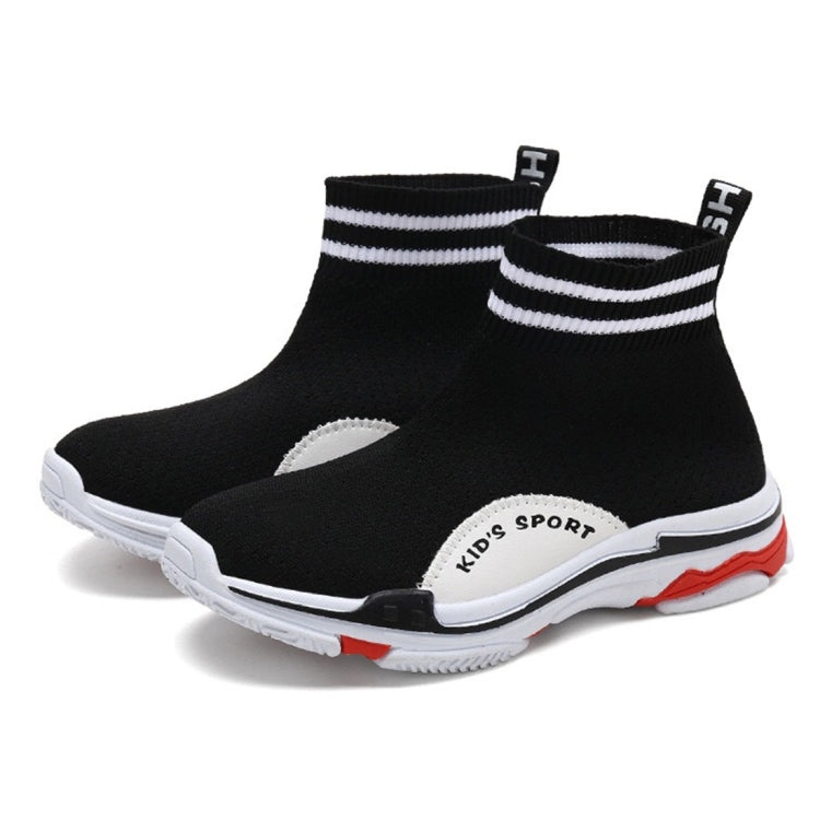 Comfortable Non-slip Wear-resistant High-top Mesh Casual Shoes for Children