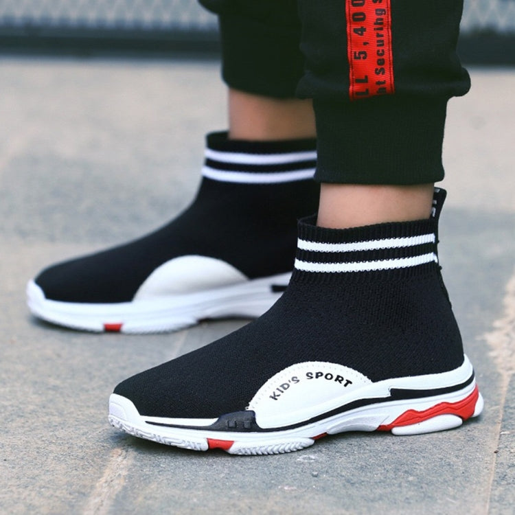 Comfortable Non-slip Wear-resistant High-top Mesh Casual Shoes for Children