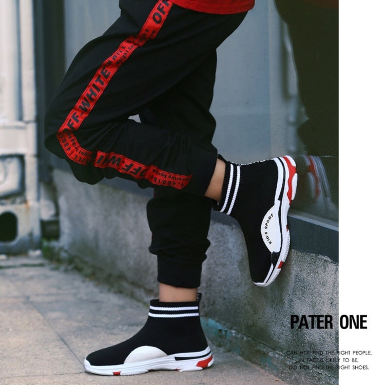 Comfortable Non-slip Wear-resistant High-top Mesh Casual Shoes for Children