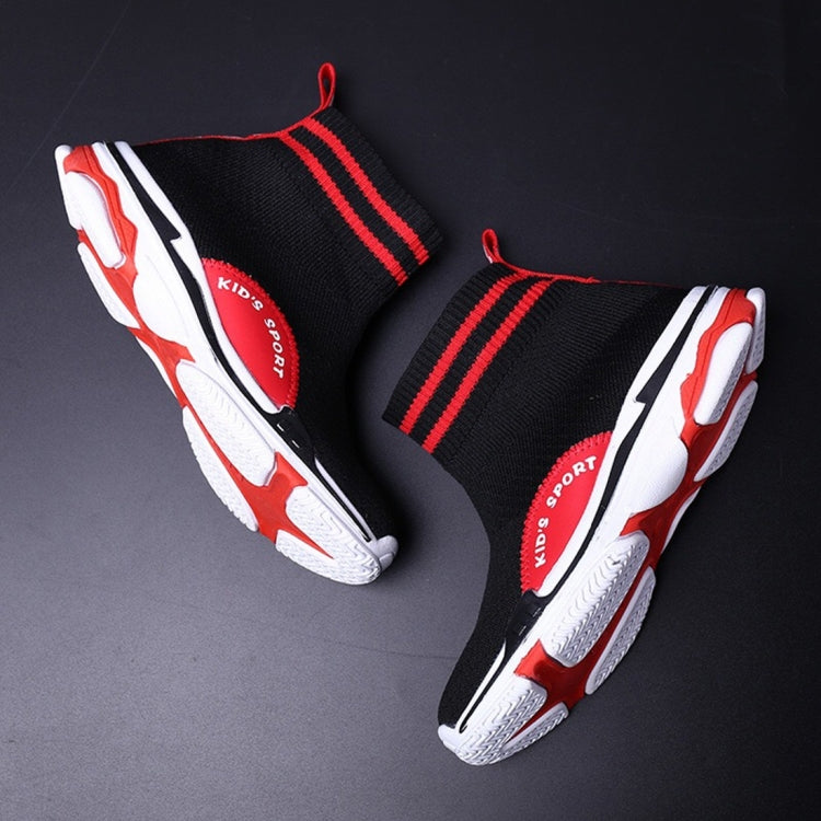 Comfortable Non-slip Wear-resistant High-top Mesh Casual Shoes for Children
