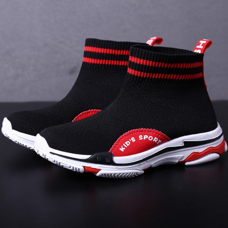 Comfortable Non-slip Wear-resistant High-top Mesh Casual Shoes for Children