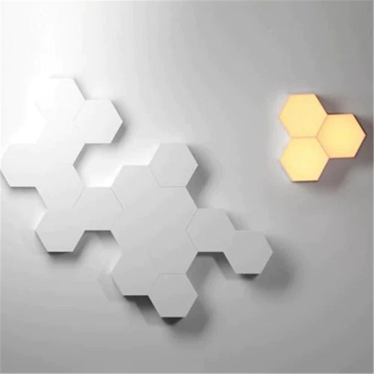 Creative Geometry Assembly Smart LifeSmart APP Control Home Panel Light Night Lamp without Base and USB Cable