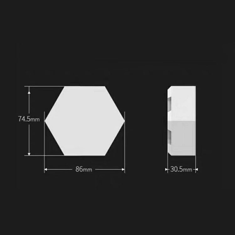 Lifesmart LS160 7 PCS Creative Geometry Assembly Intelligent Control Panel Light