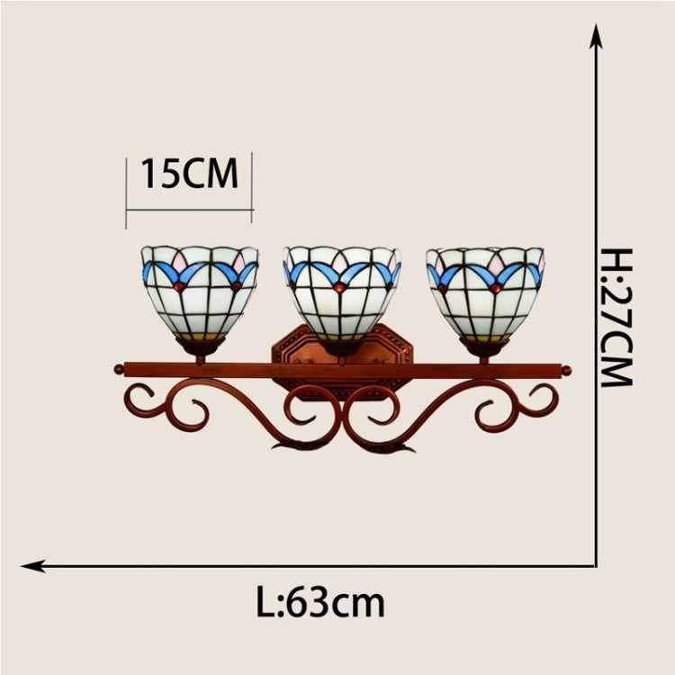 YWXLight Modern Creative Glass Bathroom Mirror Headlights Corridor Bar Restaurant Decoration Wall Lamp