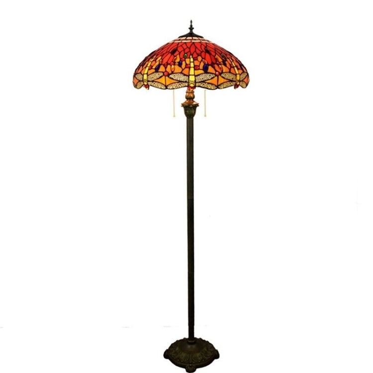 YWXLight Retro Red Enamel Floor Lamp Art Home Gift Hotel Living Room Decoration Lamp