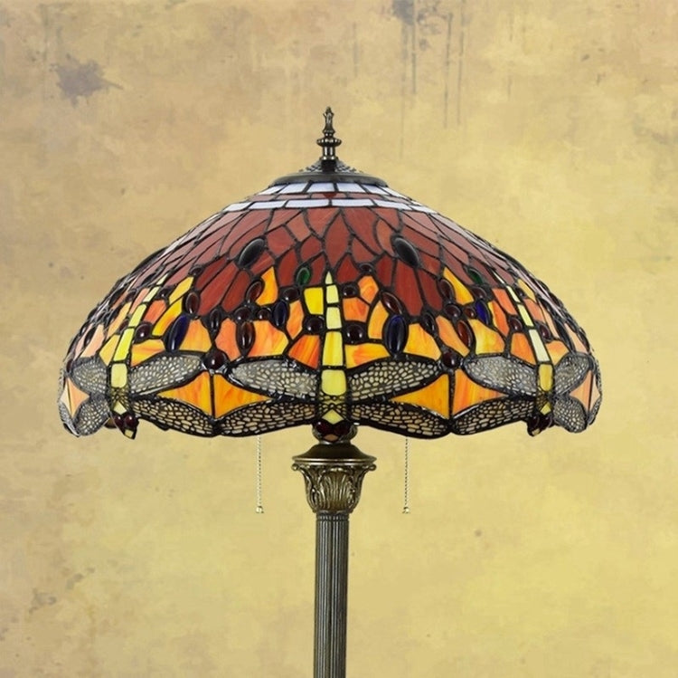YWXLight Retro Red Enamel Floor Lamp Art Home Gift Hotel Living Room Decoration Lamp