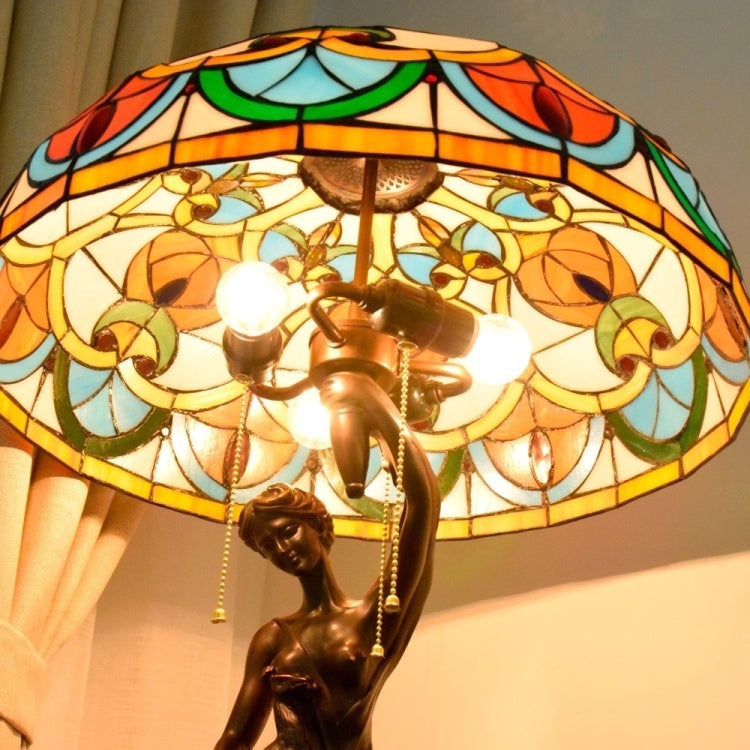 YWXLight Retro Lighting Decoration Large Art Decoration Table Lamp Hotel Bar Lobby Restaurant Front Desk Lamp