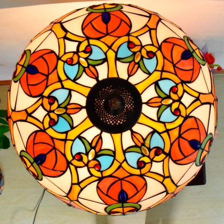 YWXLight Retro Creative Angel Unique Glass Mosaic Lampshade Table Lamp Living Room Dining Room Bedroom Personality Decorative Light