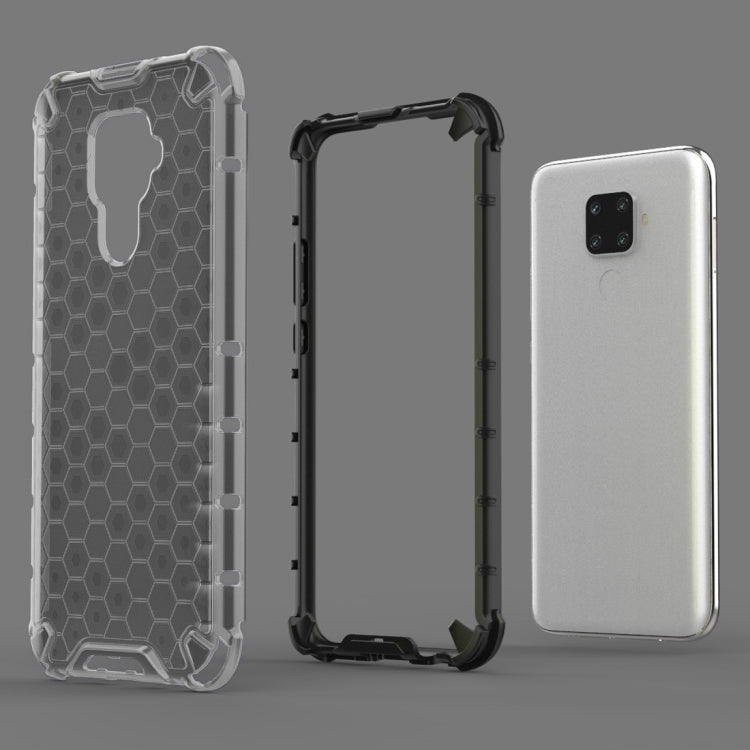 For Huawei Nova 5i Pro / Mate 30 Lite Shockproof Honeycomb PC + TPU Case