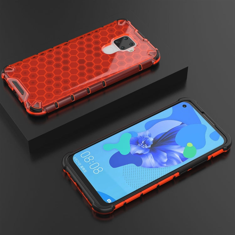 For Huawei Nova 5i Pro / Mate 30 Lite Shockproof Honeycomb PC + TPU Case