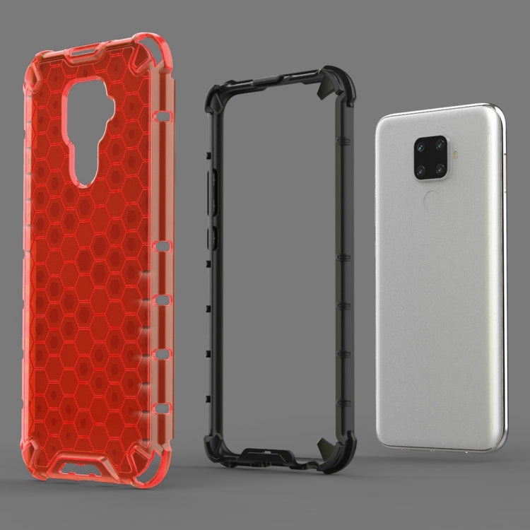 For Huawei Nova 5i Pro / Mate 30 Lite Shockproof Honeycomb PC + TPU Case