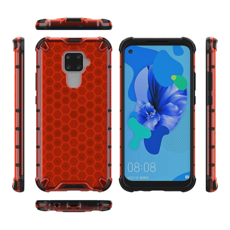 For Huawei Nova 5i Pro / Mate 30 Lite Shockproof Honeycomb PC + TPU Case