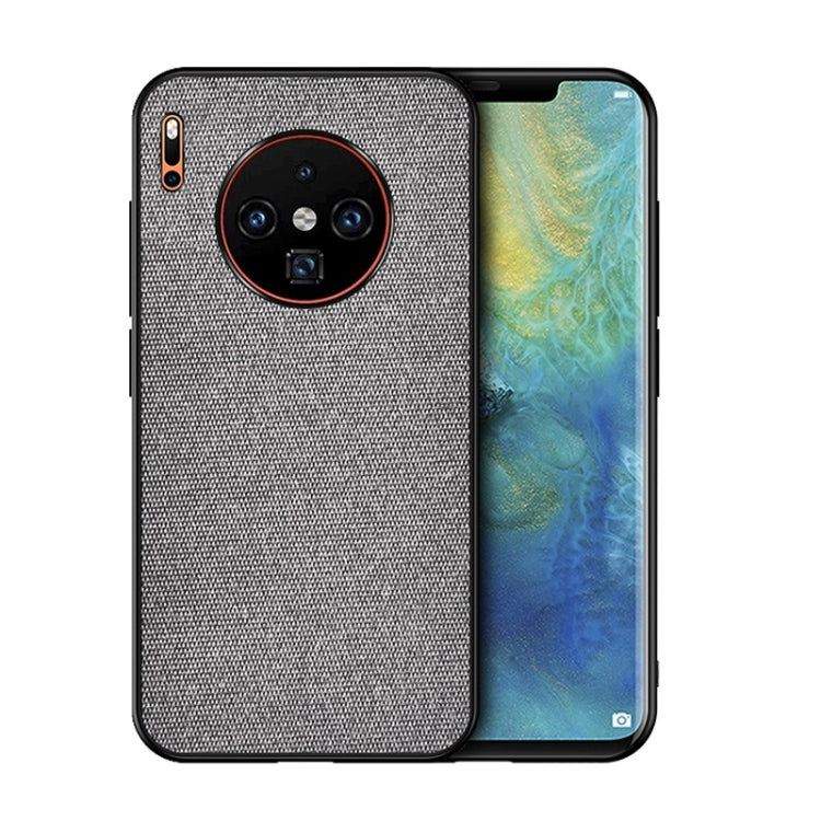 For Huawei Mate 30 Pro Shockproof Cloth Texture PC + TPU Protective Case