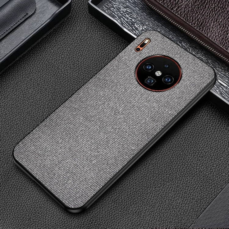 For Huawei Mate 30 Pro Shockproof Cloth Texture PC + TPU Protective Case