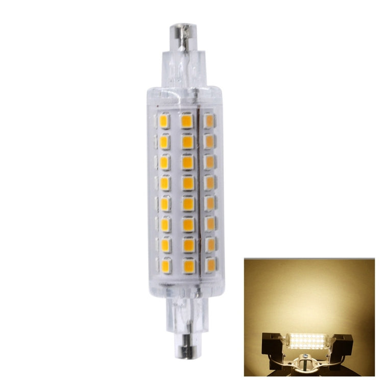 YWXLight R7s 2835 78mm 64 Lights Ceramic Lamp AC 220-240V AC 110-130V