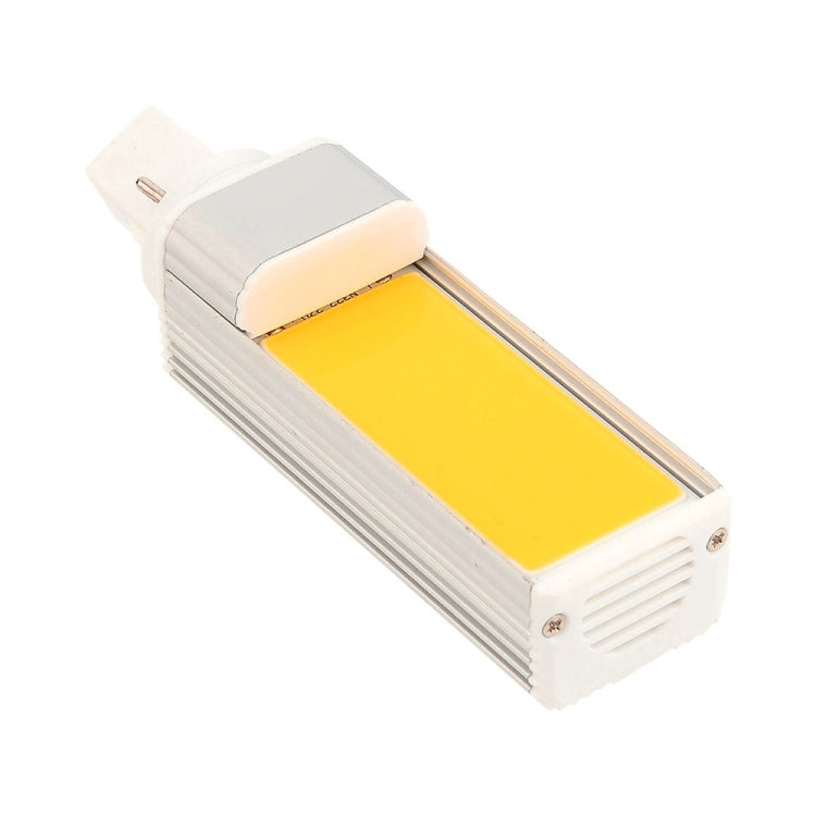 YWXLight G24 7W COB Dimming Warm White Light Horizontal Plug Light, AC 85-265V