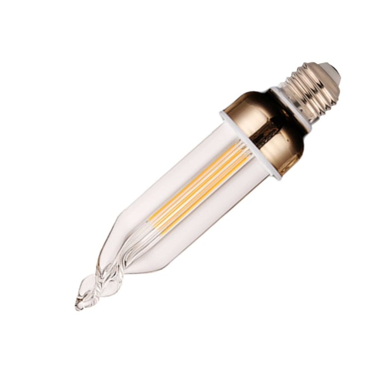 YWXLight E27 4W 300-400LM LED Candle Light Bulb Tail Light Energy Saving Lighting (Warm White)