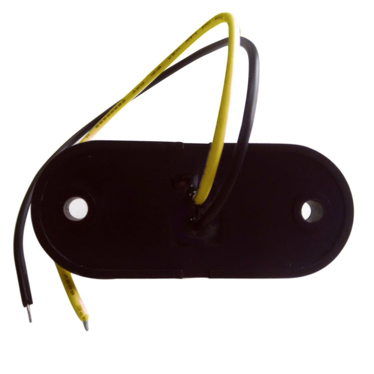 YWXLight 10-30V Oval Clearing Truck Trailer Side Marker Light
