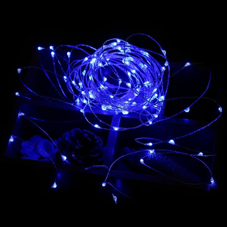 YWXLight 10M 100LED Copper Wire String Christmas Wedding Party Waterproof (Blue)