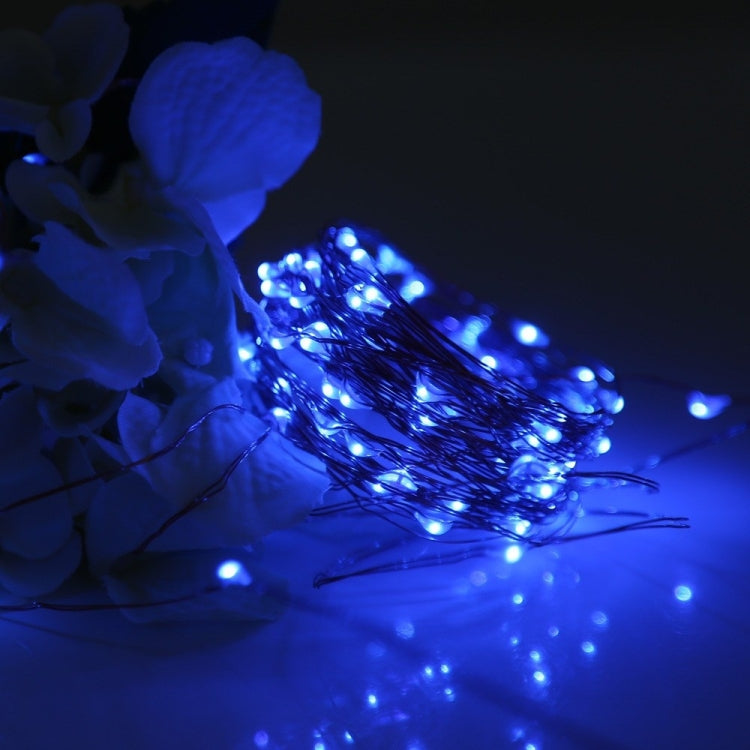YWXLight 10M 100LED Copper Wire String Christmas Wedding Party Waterproof (Blue)