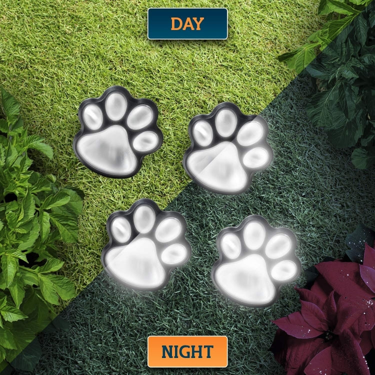 YWXLight 3W Bear Claw Footprint Outdoor Waterproof Solar Powered Street Light