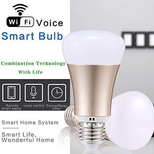 YWXLight E27 RGBW LED Infrared Remote Control Home Lighting Bluetooth Wifi APP Control Smart Light, AC 85-265V