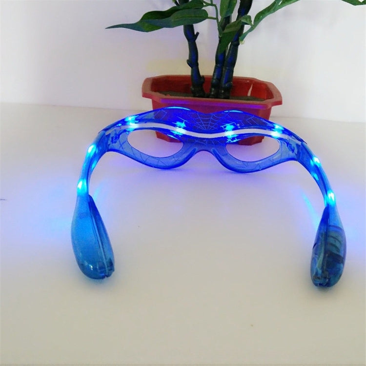 YWXLight Led Flash Glasses Luminous Plastic Toys Birthday Night Light (Blue)
