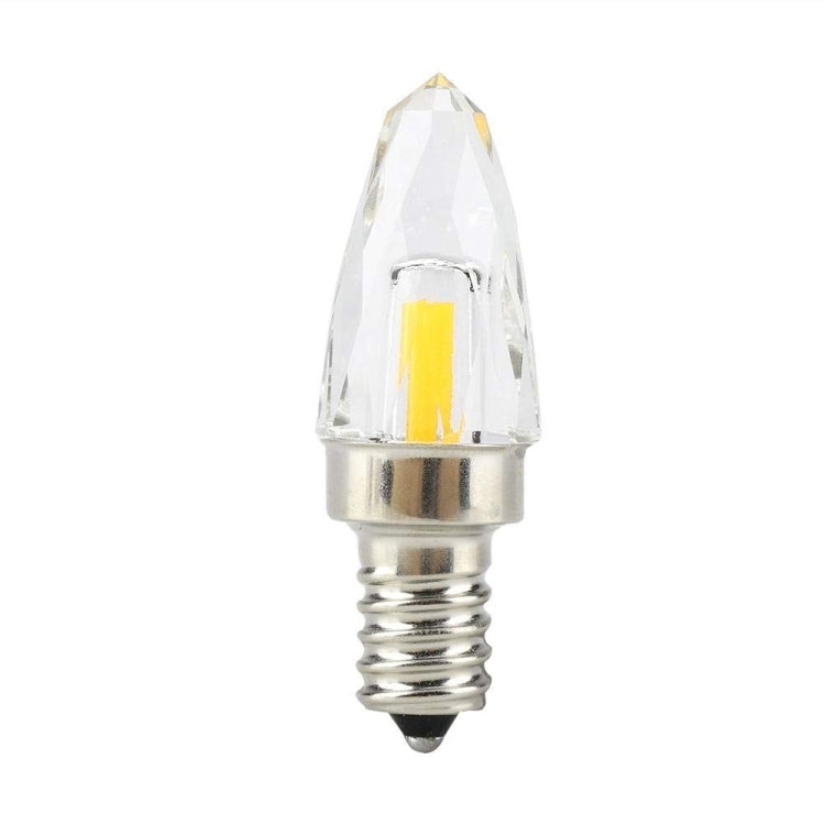 YWXLight E12 4W COB LED Lighting Filament Glass Bulb, AC 110-130V
