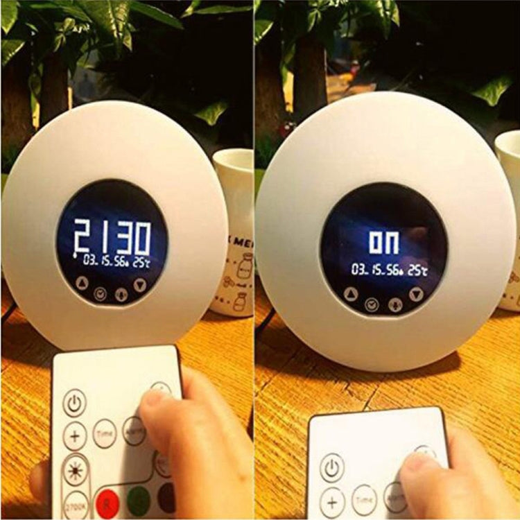 YWXLight RGB Smart Alarm Clock Night Light