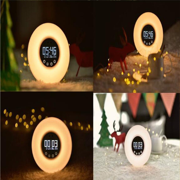 YWXLight RGB Smart Alarm Clock Night Light