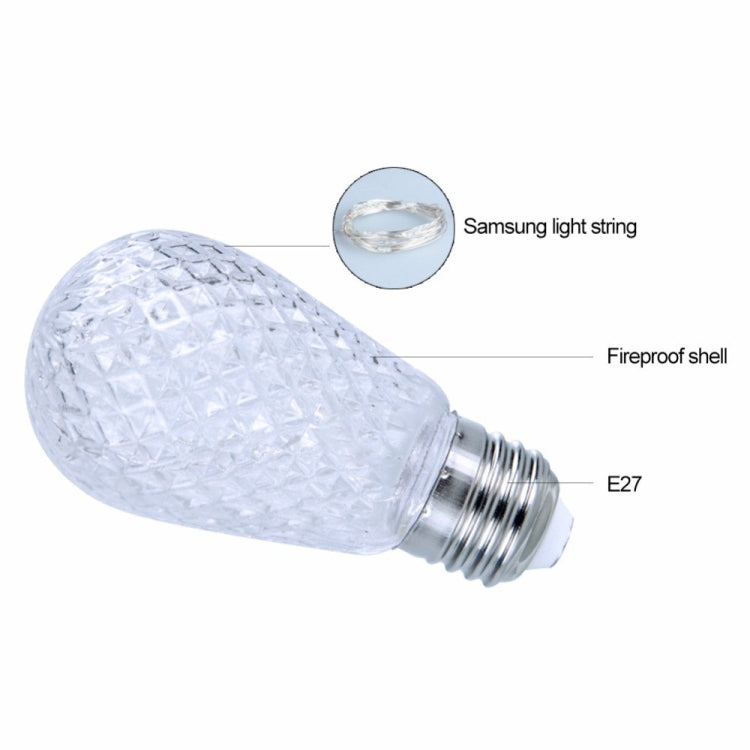 YWXLight E27 1W 12 LEDs Holiday Lighting Monochrome LED String Bulb, AC 85-265V