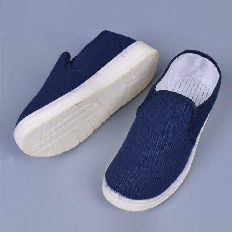 Breathable Canvas Dust-free Anti-static PU Soft Sole Shoes