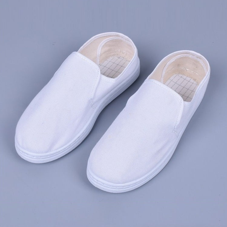 Breathable Canvas Dust-free Anti-static PVC Sole Shoes