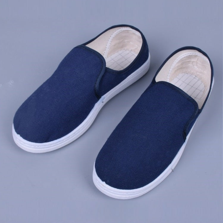 Breathable Canvas Dust-free Anti-static PVC Sole Shoes
