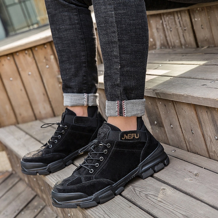 Jiefu Anti Smashing, Anti Piercing, Waterproof And Oil Resistant Electric Welding High Top Safety Shoes