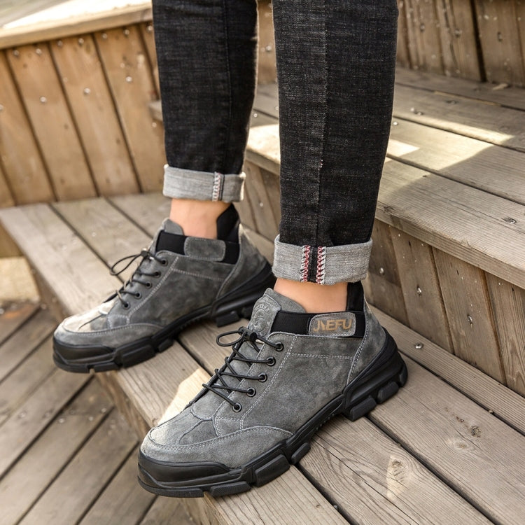 Jiefu Anti Smashing, Anti Piercing, Waterproof And Oil Resistant Electric Welding High Top Safety Shoes