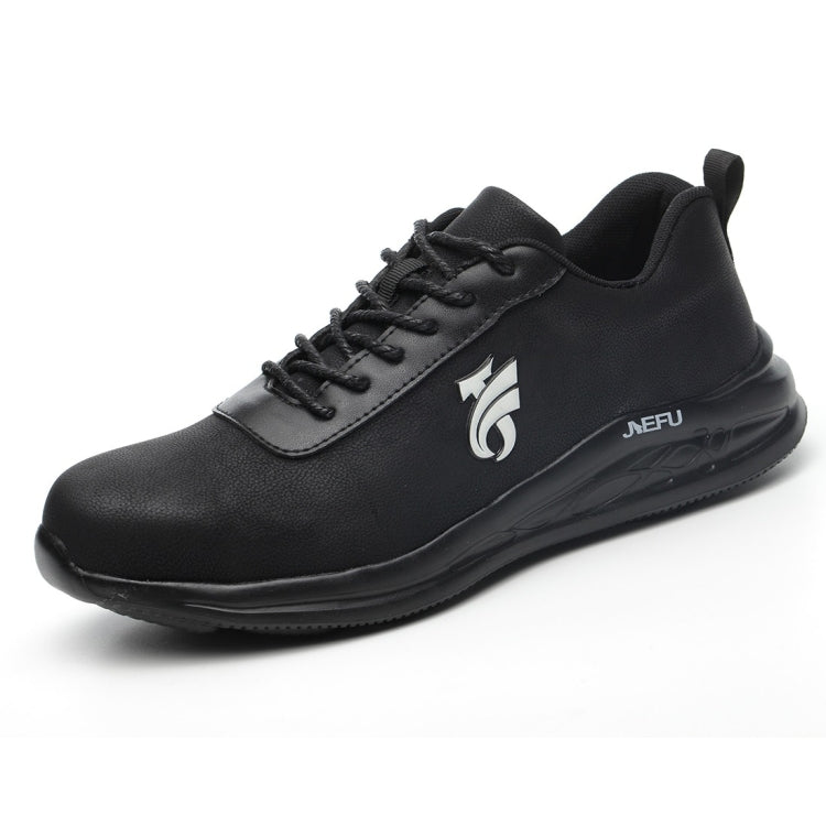 Jiefu Anti Smashing And Anti Piercing Flying Fabric Light Air Permeable Insulated Steel Baotou Safety Shoes