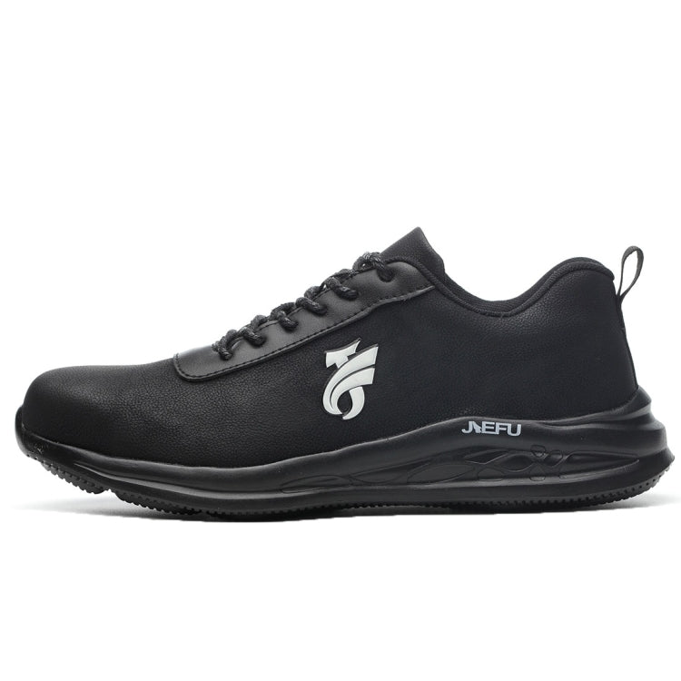 Jiefu Anti Smashing And Anti Piercing Flying Fabric Light Air Permeable Insulated Steel Baotou Safety Shoes