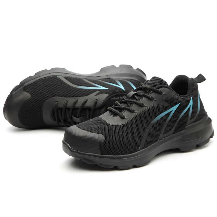 Jiefu Lightweight Flying Woven Steel Head Anti Smashing And Anti Piercing Electrical Insulating Work Safety Shoes