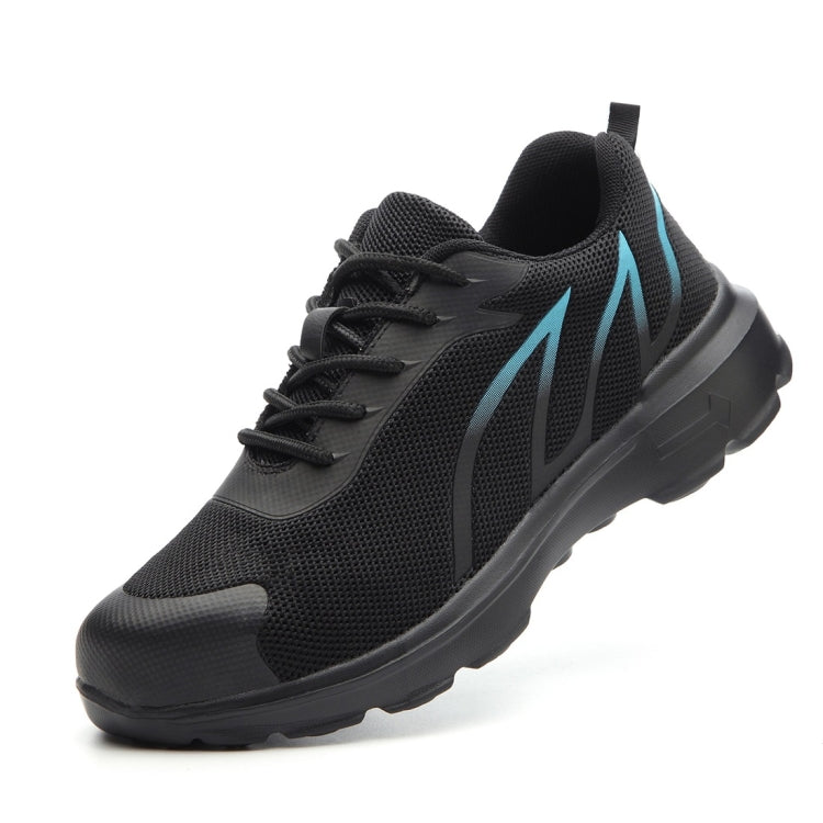 Jiefu Lightweight Flying Woven Steel Head Anti Smashing And Anti Piercing Electrical Insulating Work Safety Shoes