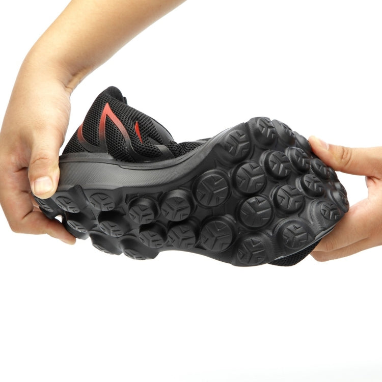 Jiefu Lightweight Flying Woven Steel Head Anti Smashing And Anti Piercing Electrical Insulating Work Safety Shoes
