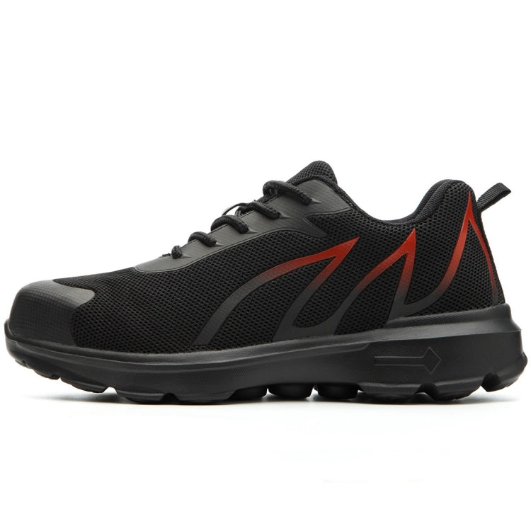 Jiefu Lightweight Flying Woven Steel Head Anti Smashing And Anti Piercing Electrical Insulating Work Safety Shoes