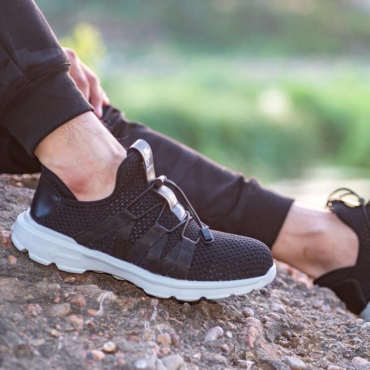 Jiefu Light And Breathable Flying Fabric Anti Smashing And Anti Piercing Electrical Insulating Protective Safety Shoes