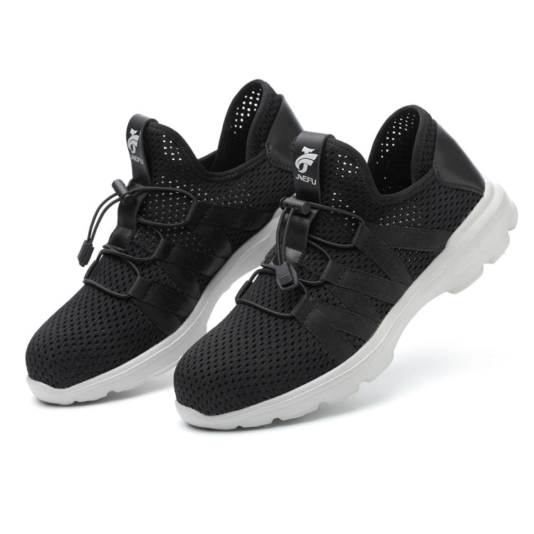 Jiefu Light And Breathable Flying Fabric Anti Smashing And Anti Piercing Electrical Insulating Protective Safety Shoes